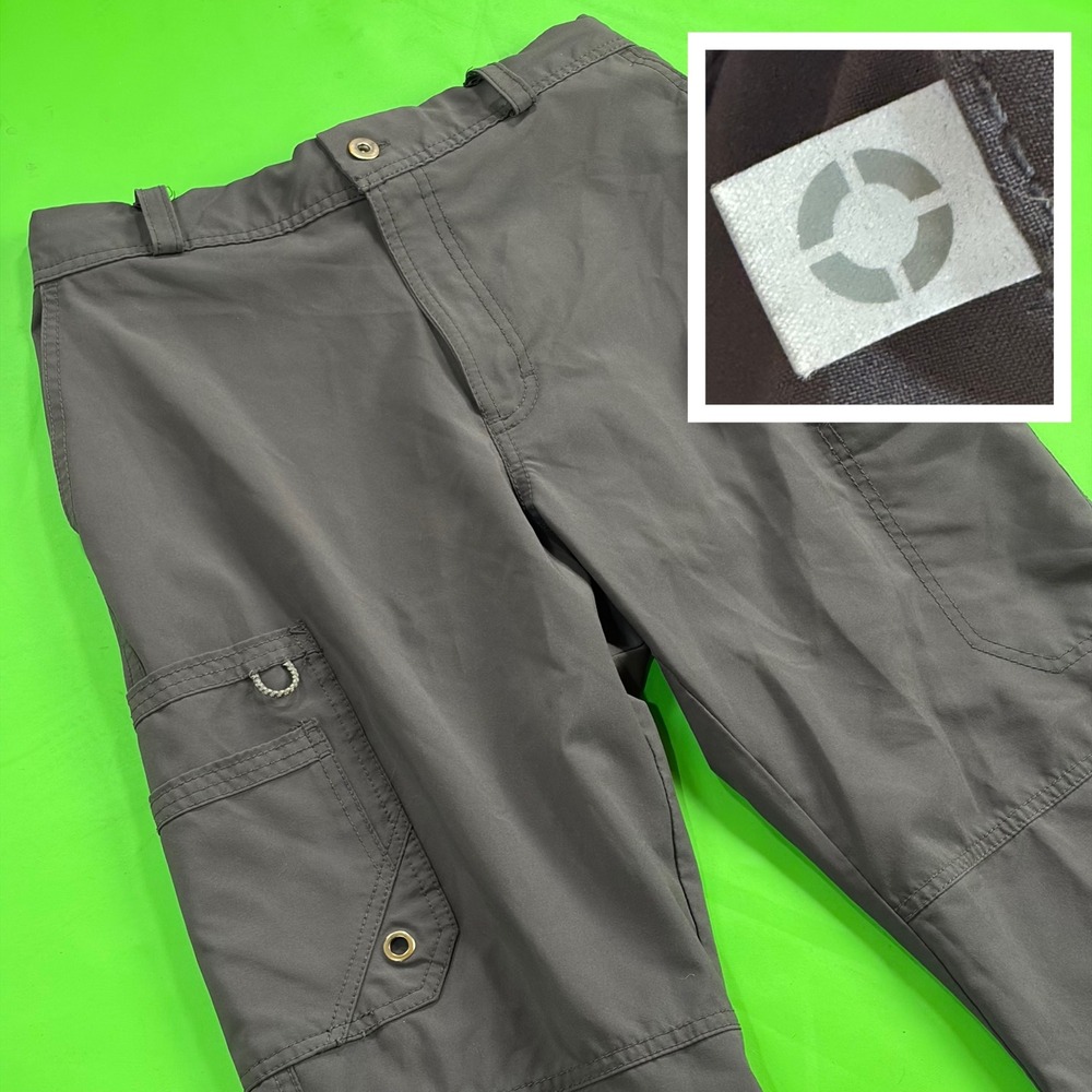 Cherokee Cargo Scrub Pants Mens Small-Short Gray Medical Utility Workwear Nurse